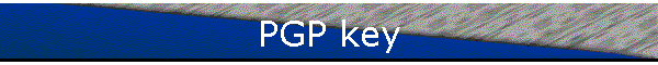 PGP key